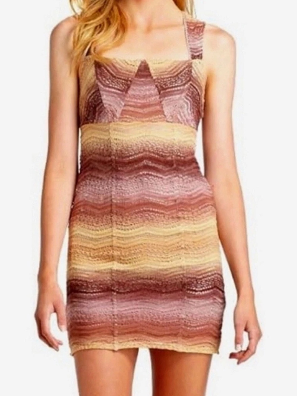 Free people all you ever wanted ombré mini dress